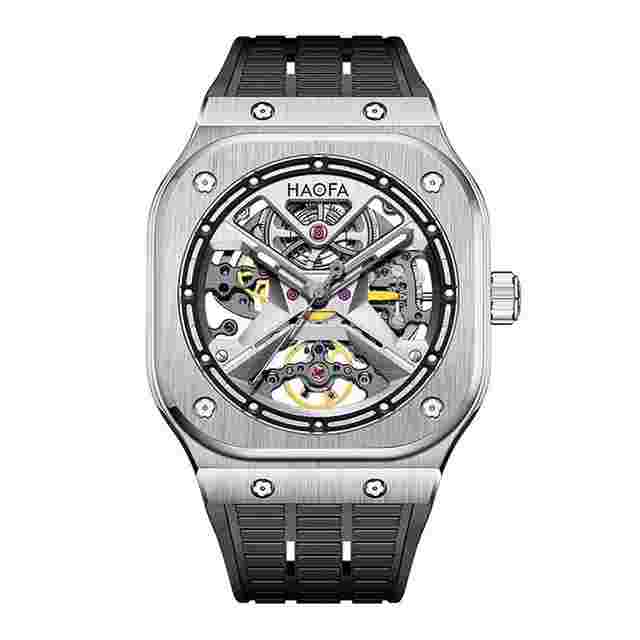 HAOFA Luxury Automatic Mechanical Watch for Men Sapphire Luminous Fashion Men Watch 1961 