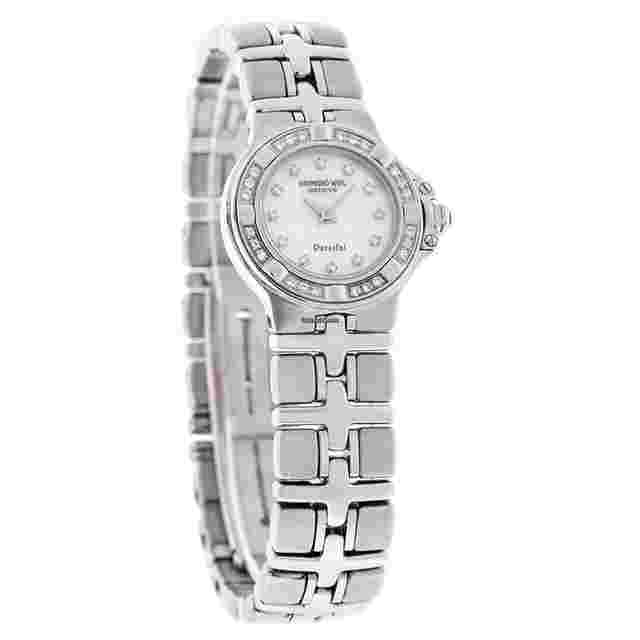 Raymond Weil Parsifal
                           
                                 Diamond Ladies MOP Swiss Quartz Watch 9691-STS-97081