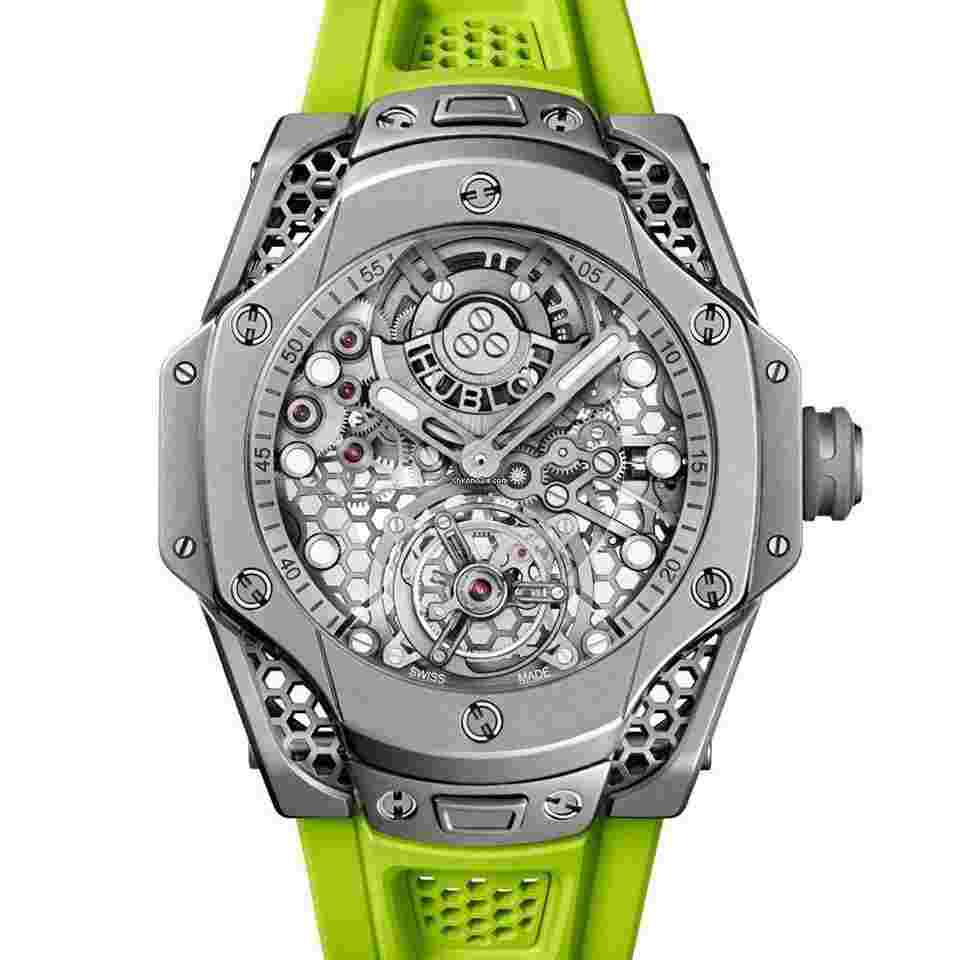 Hublot Big Bang 44 mm
Partnerships Tourbillon SR_A by Samuel Ross Titanium 44mm 428.NX.0101.RX.SRA23