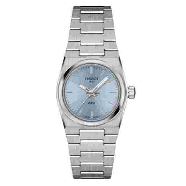 Tissot PRX
                           
                                 25mm Ice Blue Dial Stainless Steel Bracelet Watch T1370101135100