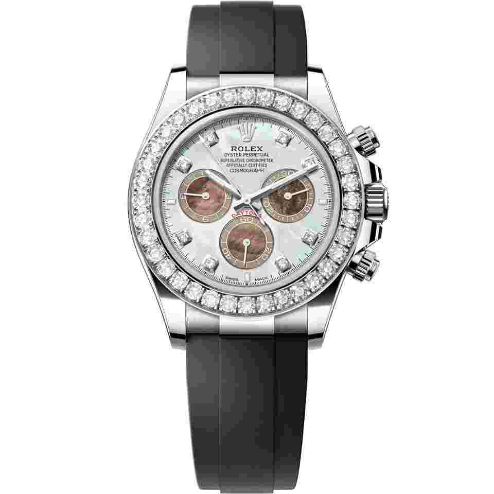 Rolex Daytona
Oyster Perpetual Cosmograph Daytona White Gold Diamond 40mm