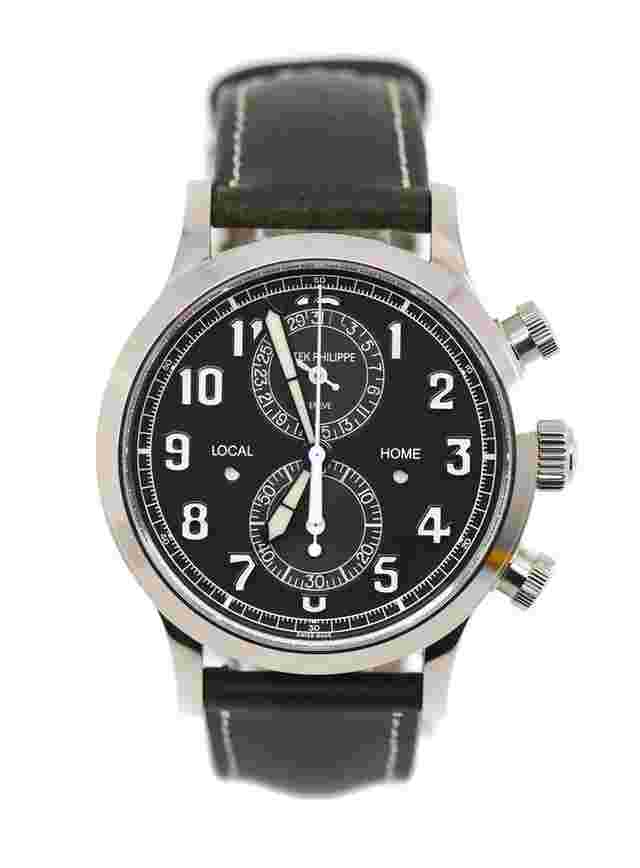 Patek Philippe Calatrava
                           
                                 Pilot Travel Time Chronograph