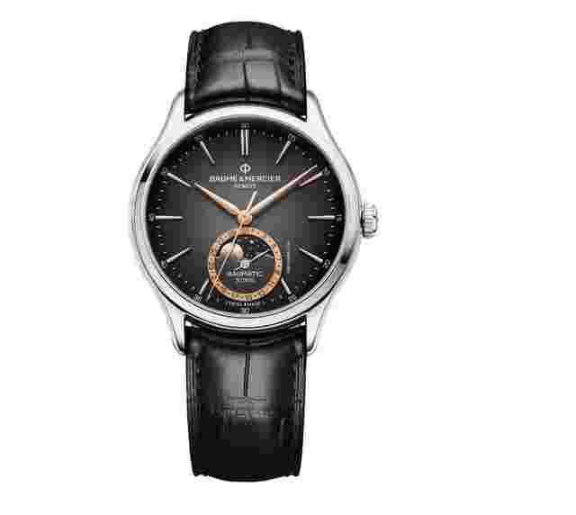 Baume & Mercier Clifton
                           
                                 Automatic Watch Black Dial Moon-Phase Date 39mm NEW UNWORN