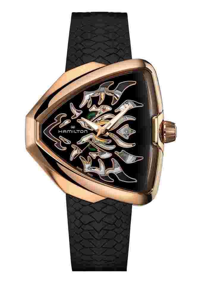 Hamilton Ventura
H24525332 Ventura Elvis80 Dragon PVD Rose Steel Wrist Unisex Watch
