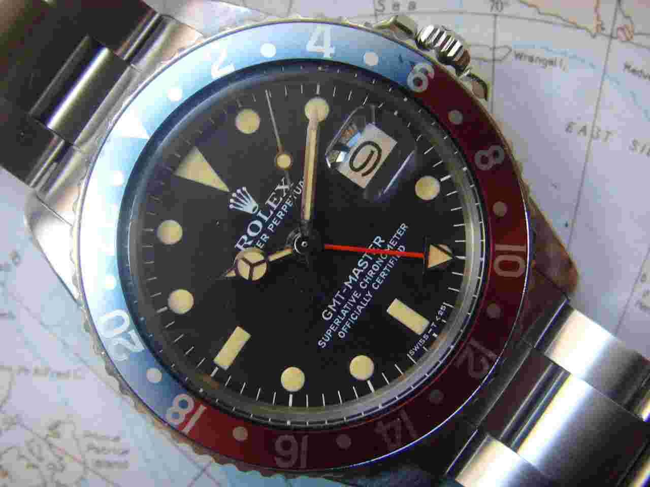 Rolex GMT-Master
1978 Maxi Dial with patina Rolex service