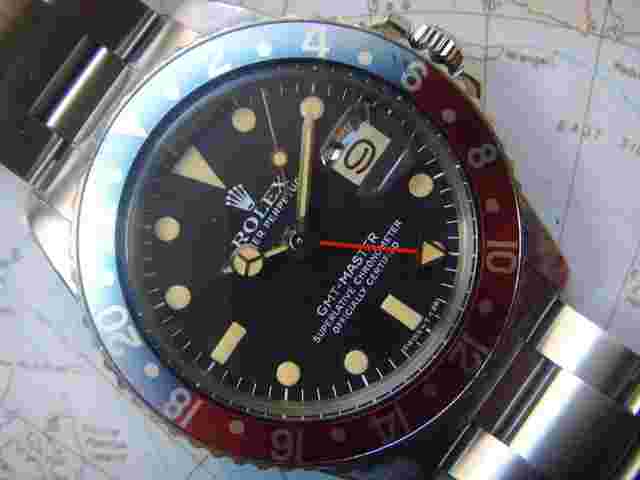 Rolex GMT-Master
                           
                                 1978 Maxi Dial with patina Rolex service