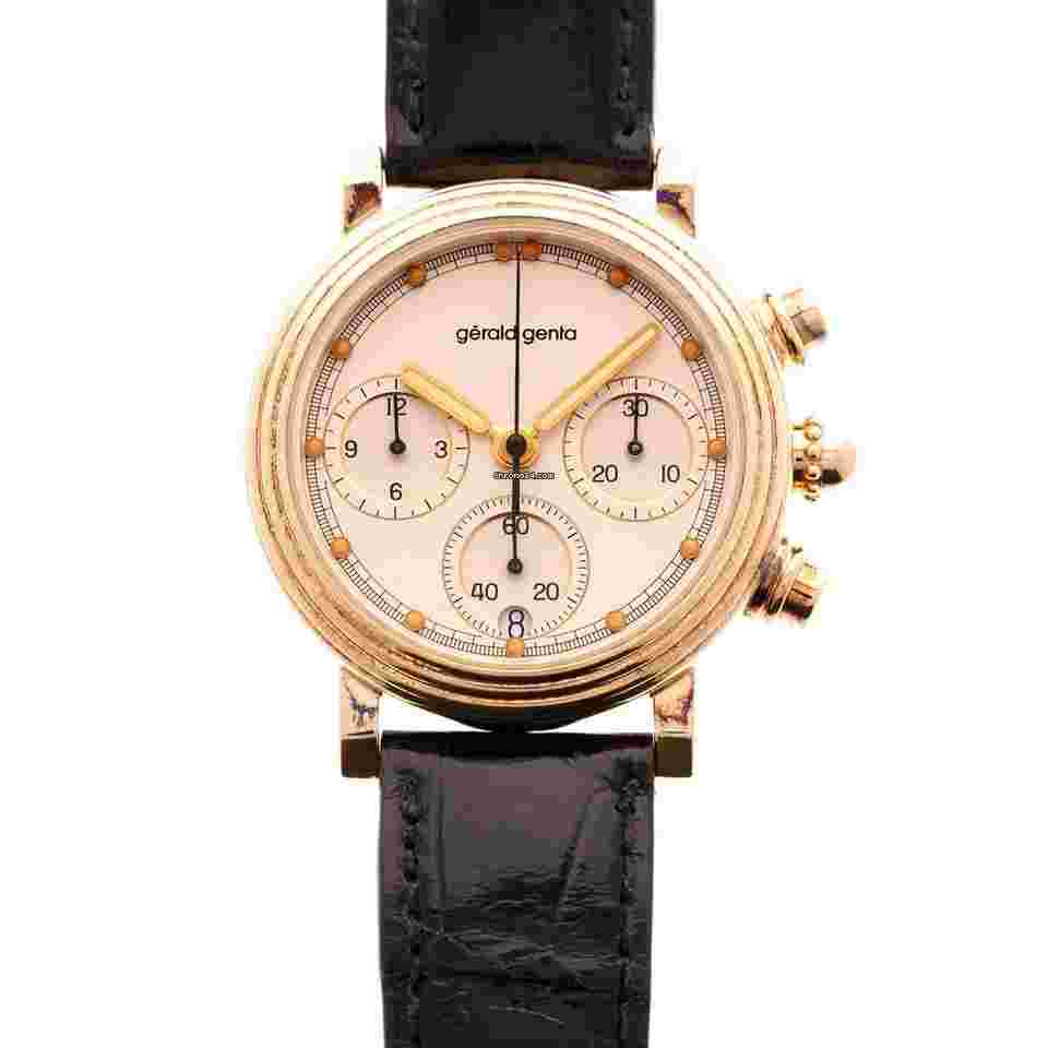 Gérald Genta
                           
                                 Rose Gold Chronograph Ref. 3376.7