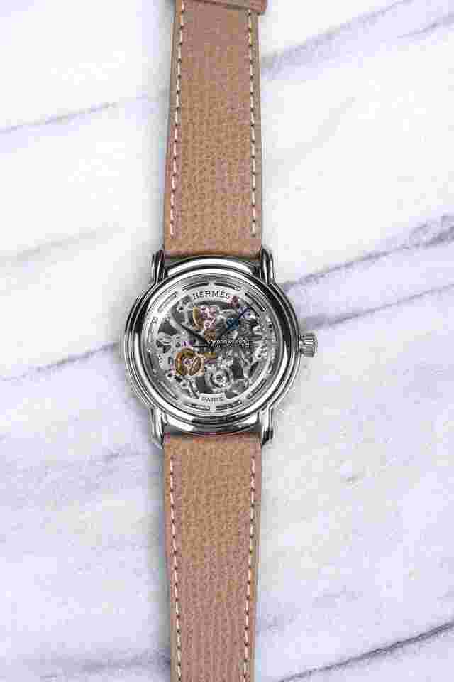 Hermès
Paris Sesame SM1-790 Squelette Automatic Skeleton 36mm Case.