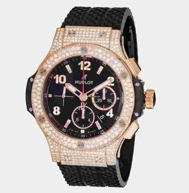 Hublot Big Bang 44 mm
                           
                                 Chrono 18K Rose Gold Diamond Automatic Men's Watch