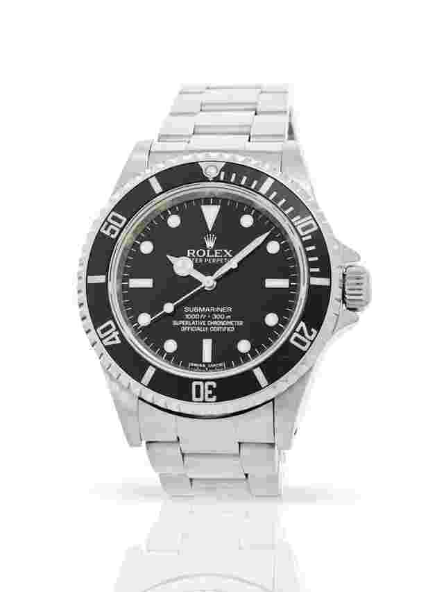 Rolex Submariner (No Date)
                           
                                 Non-Date 14060M - With Papers - 24-Month Warranty - 2011
