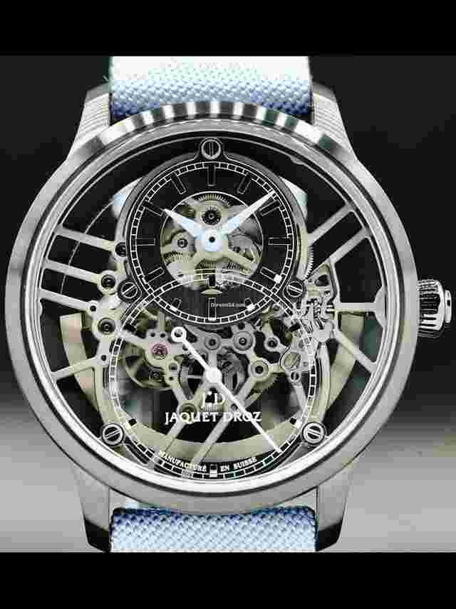 Jaquet-Droz
                           
                                 Skelet-One Plasma Ceramic Blue J003525546