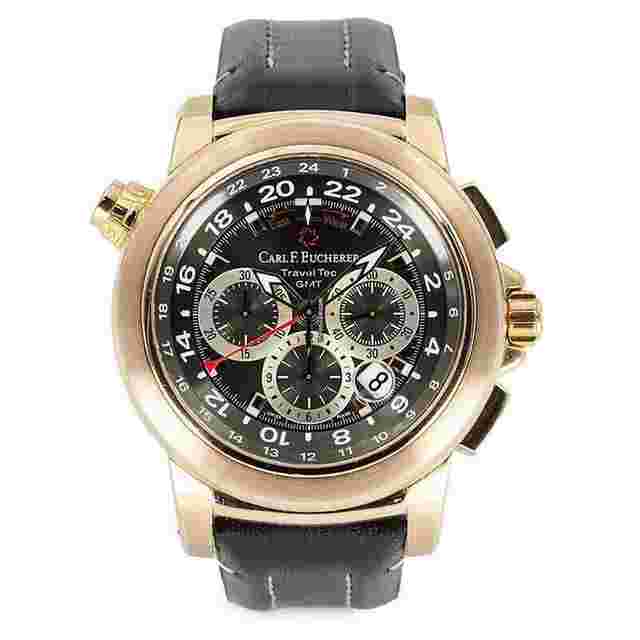 Carl F. Bucherer Patravi
                           
                                 TravelTec Chronograph 18k Rose Gold World Time 47mm