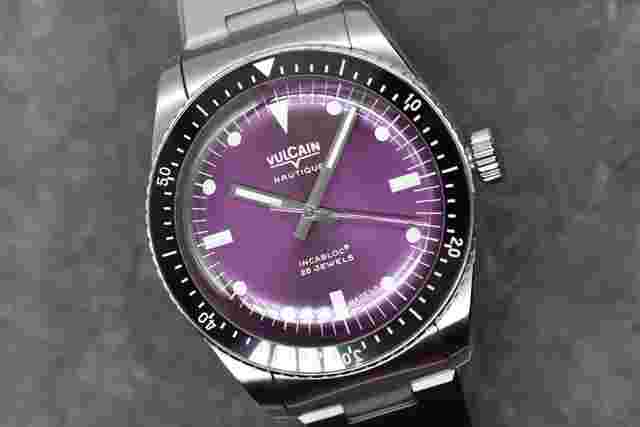 Vulcain
                           
                                 Nautique Skindiver Purple Black Special Limited Edition xx/100 Ref. 660170A17
