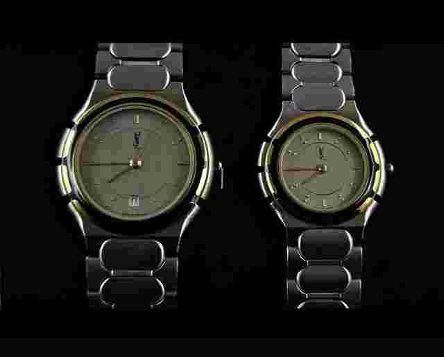 Yves Saint Laurent
                           
                                 Pair Watch YVS2