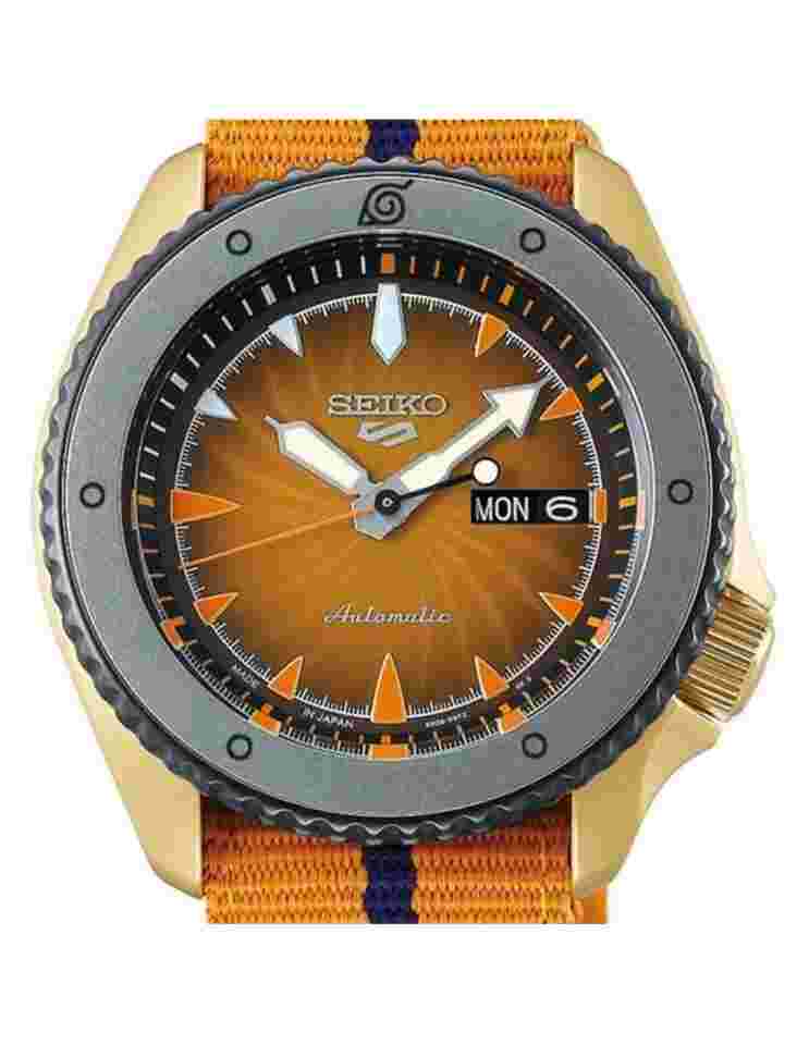 Seiko 5 Sports
                           
                                 NARUTO & BORUTO SBSA092 Naruto Limited Edition Uzumaki Naruto 42.5mm 100m W