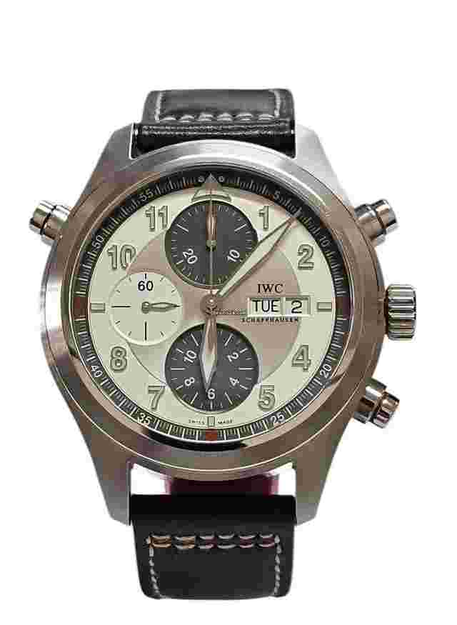 IWC Pilot Double Chronograph
                           
                                 Pilot's Watch Spitfire Double Chronograph Panda IW371802