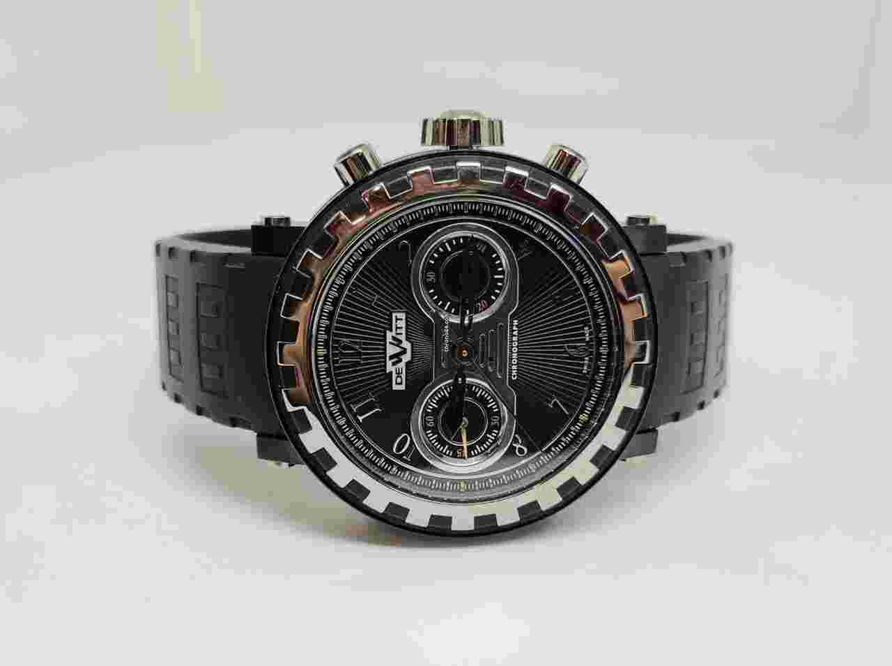 Dewitt Academia
Mens DeWITT Academia Black Stream Automatic Chronograph watch AC.6005.37.1 EXLNT