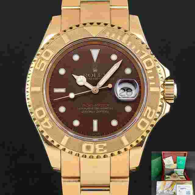 Rolex Yacht-Master 40
                           
                                 16628 Tropic Brown only "Swiss" dial 40mm 2000 Unpolished Fullset 2y warranty