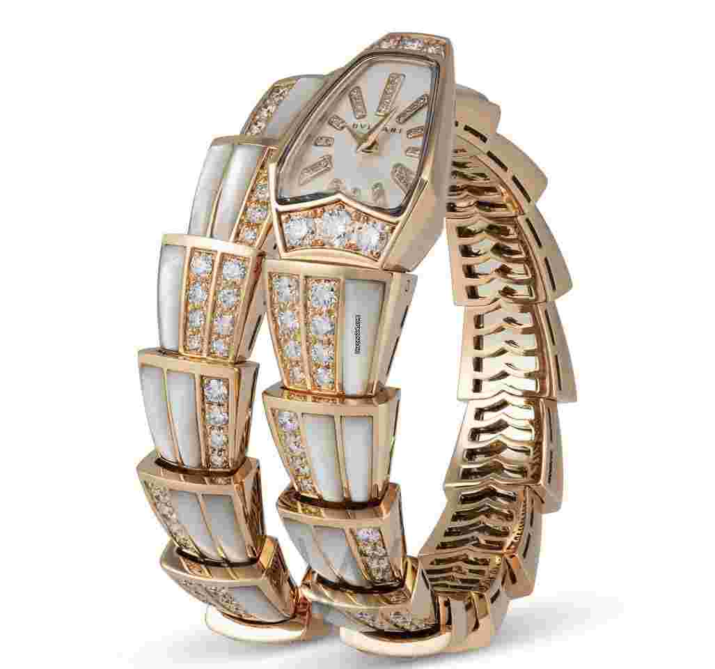 Bulgari Serpenti
18K Rose Gold Diamond 26mm Quartz Ladies Watch NEW UNWORN