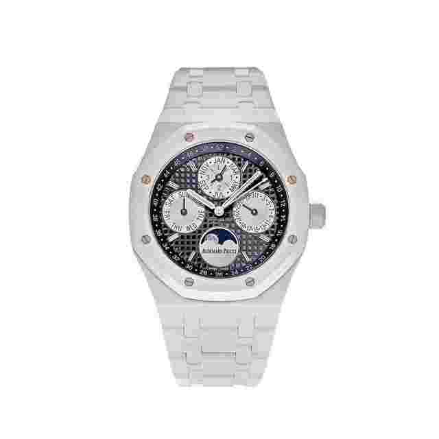 Audemars Piguet Royal Oak Perpetual Calendar
                           
                                 26579CB.OO.1225CB.01 White Ceramic Blue Dial (2022)