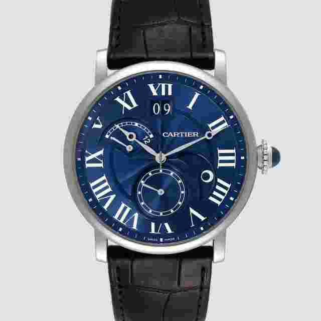 Cartier Rotonde de Cartier
                           
                                 Second Time Zone Day Night White Gold Limited to 200 Examples
