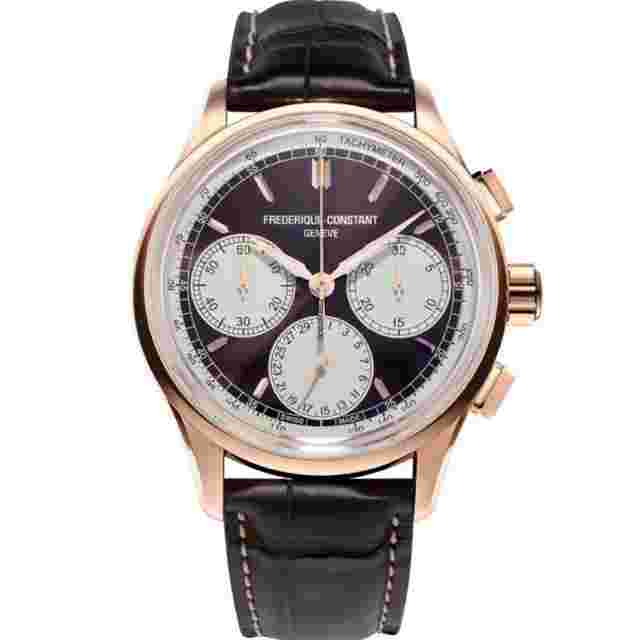 Frederique Constant Manufacture
                           
                                 Flyback Chronograph Manufacture Chocolate Dial Rose Gold Plated 42mm FC-760CHC4H4 (2023)