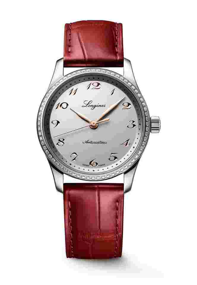 Longines Master Collection
34mm Steel Diamonds Red Strap NEW UNWORN