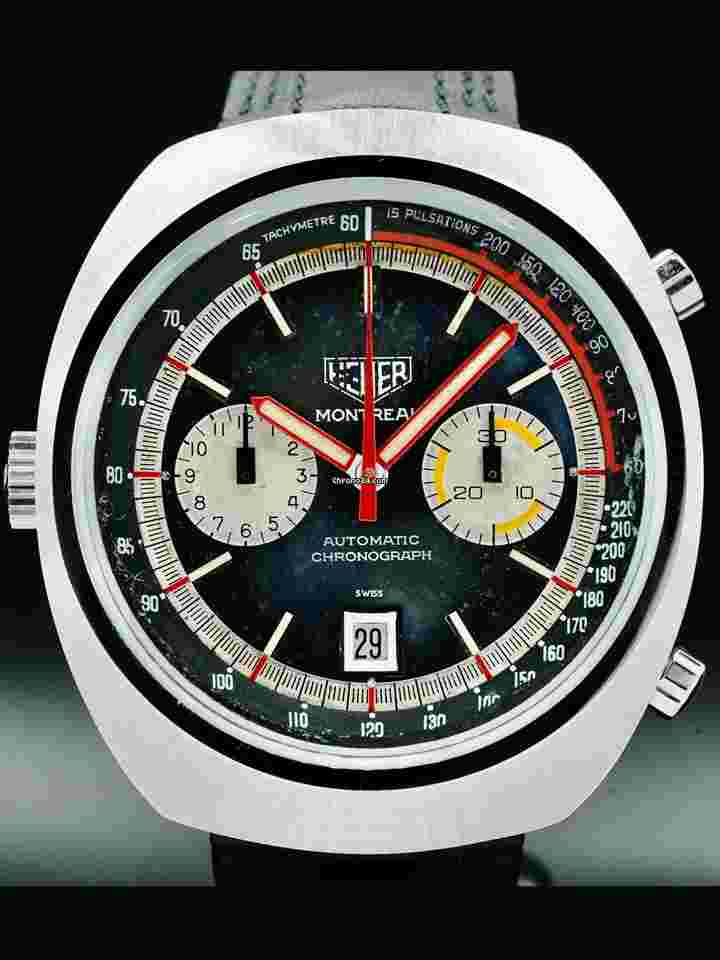 Heuer
Vintage Montreal Automatic Chronograph