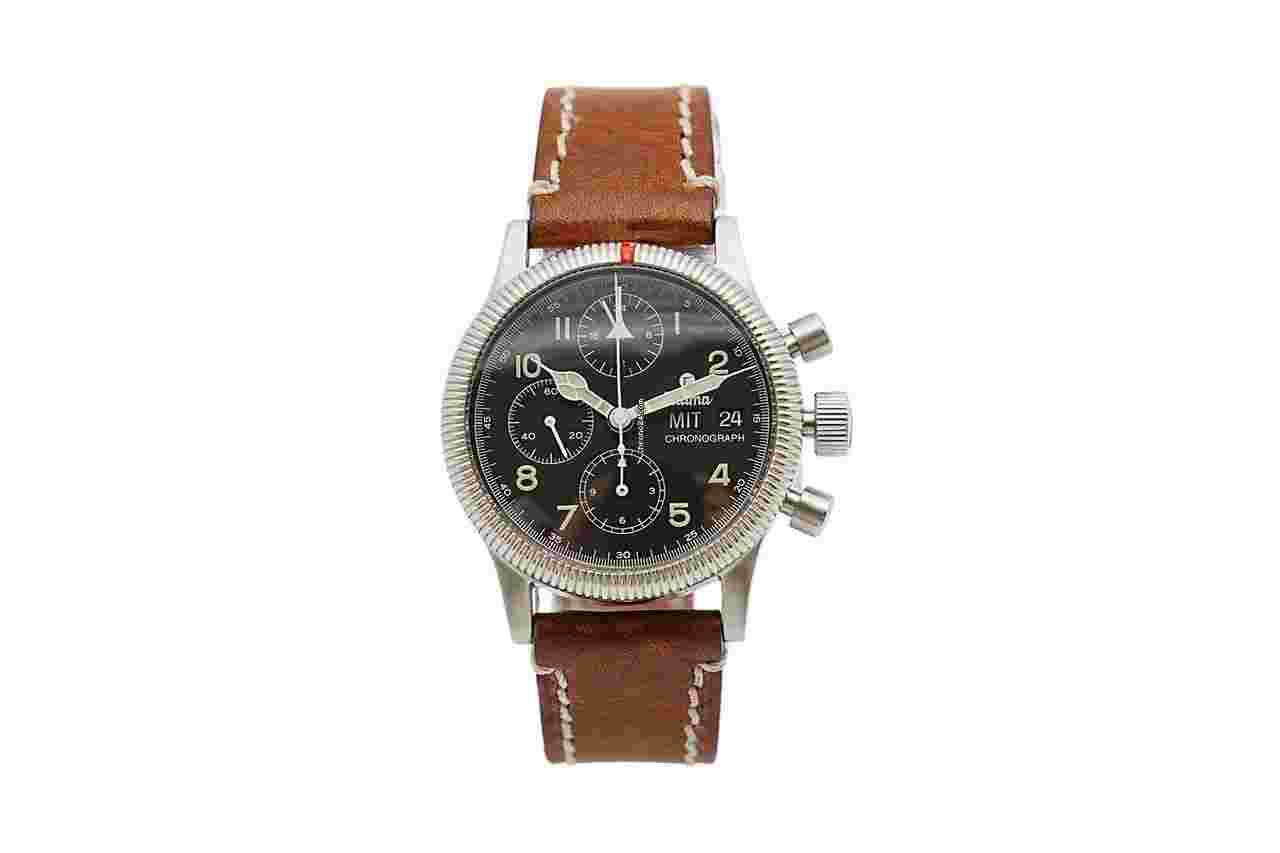 Tutima
                           
                                 Fliegerchronograph Lemania 5100 Ref: 758-01 New Service