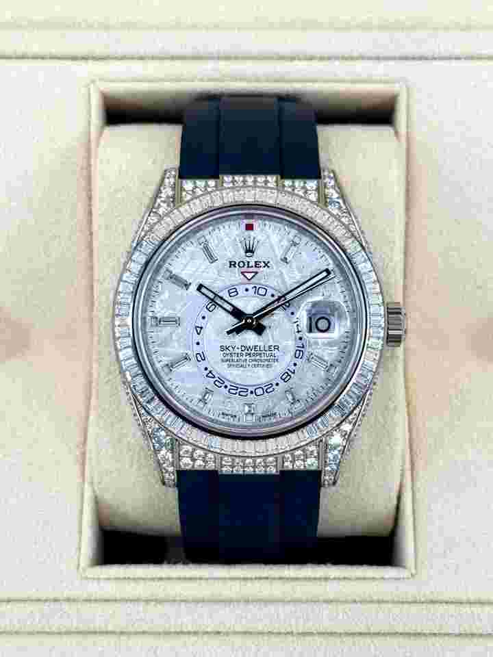 Rolex Sky-Dweller
                           
                                 NEW 2023 Sky-Dweller Meteorite Diamond Watch 326259TBR