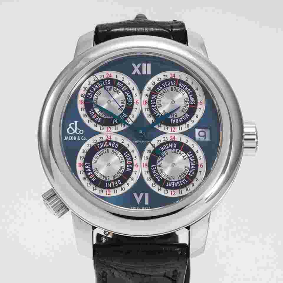 Jacob & Co.
Five World GMT 5 SS Limited Edt. Papers & Box