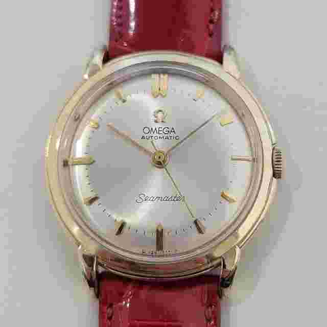 Omega Seamaster
                           
                                 Mens Omega Seamaster 2592 35mm Gold Capped Bumper Automatic 1950s Vintage NA127