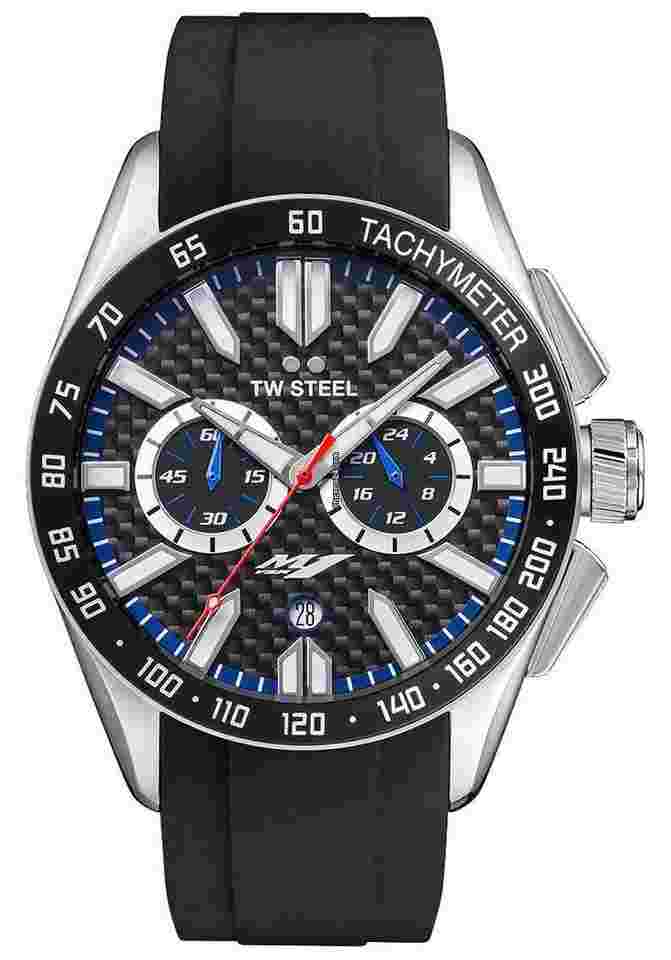 TW Steel
Yamaha Factory Racing Chrono Steel Rubber Date Quartz Mens Watch GS2