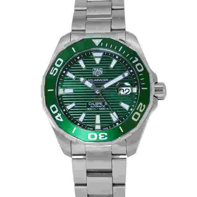 TAG Heuer Aquaracer 300M
                           
                                 Aqua Racer Caliber 5 43mm Stainless Steel Green dial