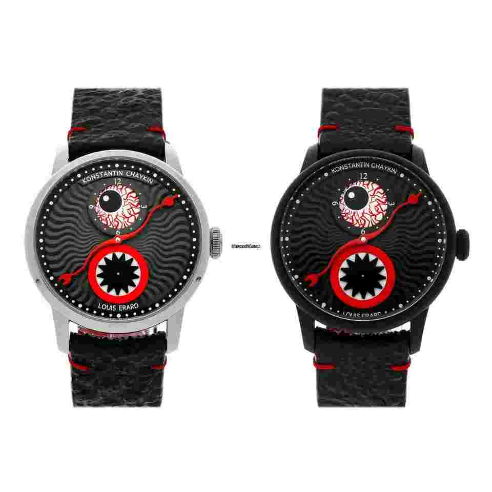 Louis Erard
                           
                                 x Konstantin Chaykin Regulator Time-Eater II "From Dusk to Dawn" Limited Edition Set 85248NN88.BGA090 85237AA89.BGA089