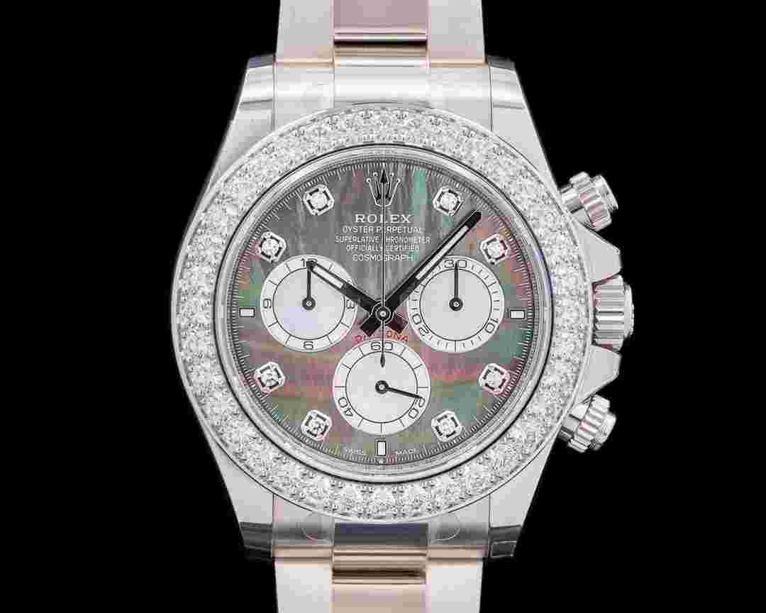 Rolex Daytona
                           
                                 NEW 2024 Cosmograph Daytona 40mm 126579RBR White Gold Mother of Pearl Diamond Dial