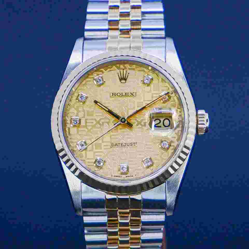 Rolex Datejust 36
16233 diamond dial 2000