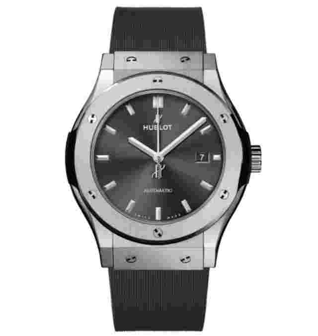 Hublot Classic Fusion Racing Grey
                           
                                 42 mm Automatic Grey Dial Rubber Strap 42 mm Men's Watch 542.NX.7071.RX