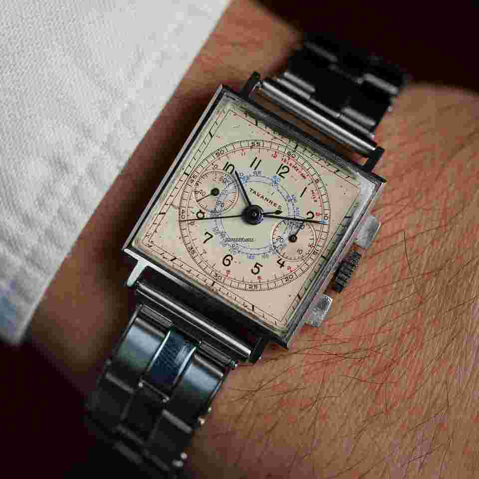 Tavannes
Rectangular Chronograph Unpolished