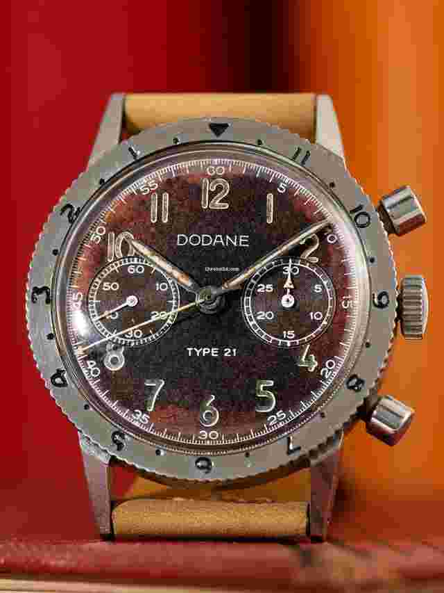 Dodane
                           
                                 Tropical 1969 Dodane 'Type 21' French Air Force Flyback Chronograph "2nd Generation"