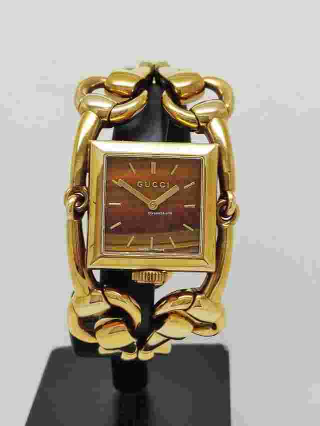 Gucci
                           
                                 Signoria Ref. 116.3 18k yellow gold 90s