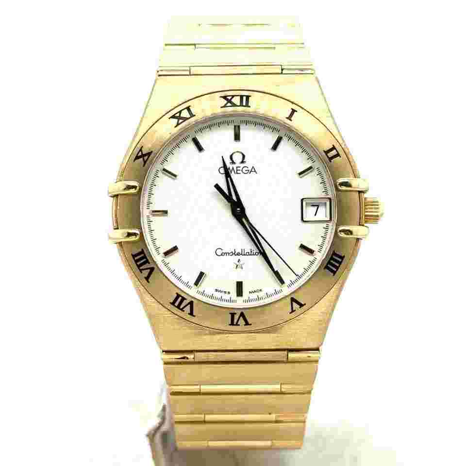 Omega Constellation Quartz
                           
                                 Vintage Quartz 33mm 18k Yellow Gold Unisex Watch 396.12.01
