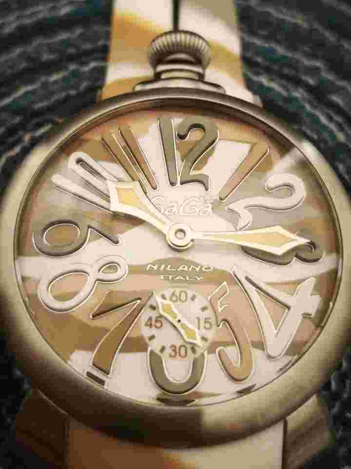 Gaga Milano Mod. 5010.17 camouflage Manuale 48mm Camouflage