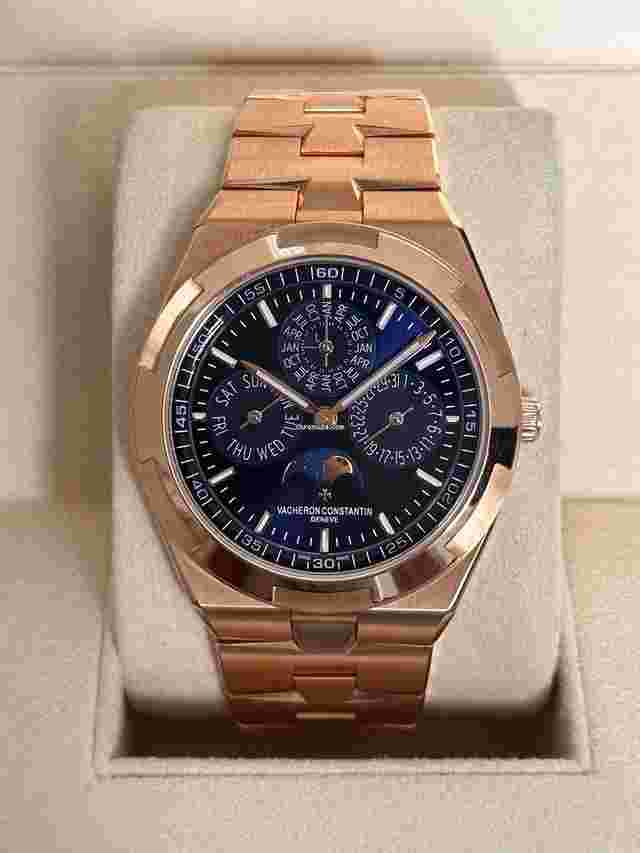 Vacheron Constantin Overseas
                           
                                 Perpetual Calendar New 2025 41.5mm Rose Gold 4300v/220r-b509