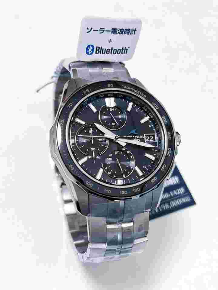 Casio Oceanus Manta Solar OCW-S7000-1A2JF OCW-S7000-1A2 Titanium radio men's watch