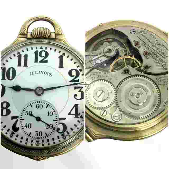 Illinois
                           
                                 Bunn Special 16s 21J Railroad Grade 14K White & Yellow Gold Case