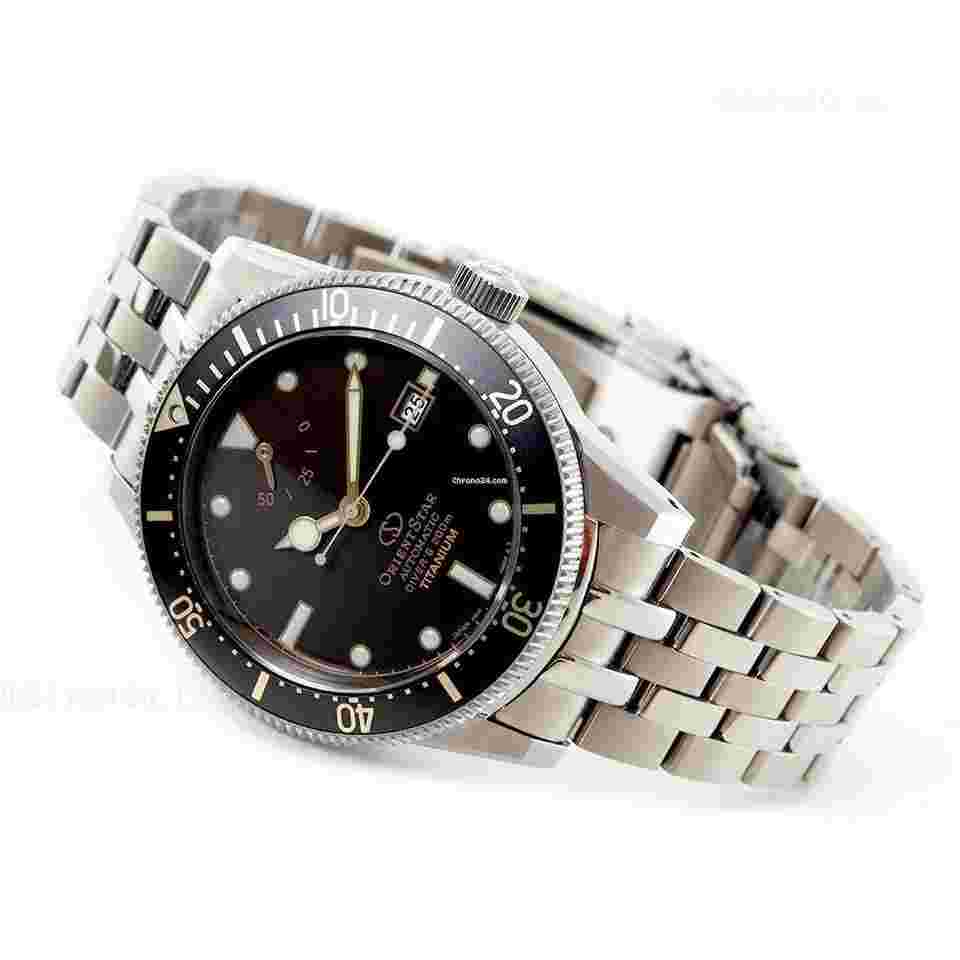 Orient Star
TITANIUM ORIENT STAR RK-AU0702B JDM M42 Diver 1964 2nd Edition F6 Date 200m Titanium Watch