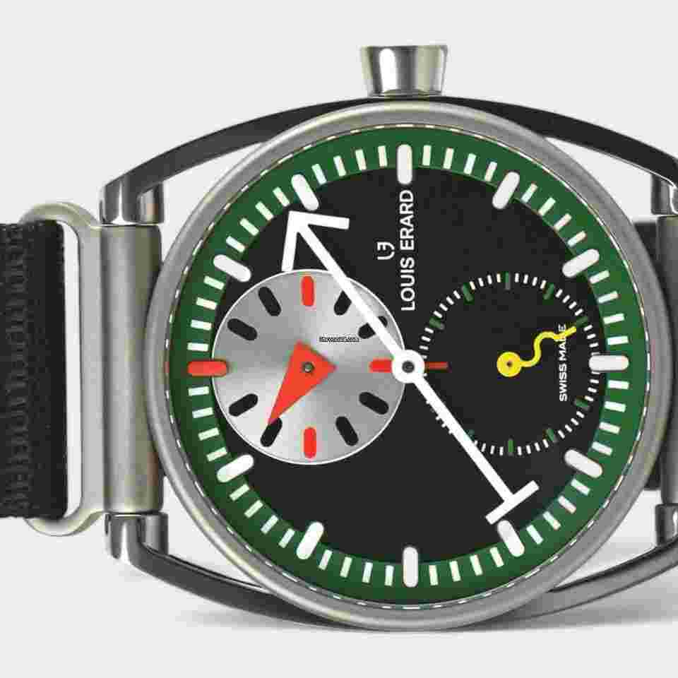 Louis Erard
                           
                                 NEW Regulator Alain Silberstein Limited Titanium / 44mm / Box&Papers / LE85358TT09BTT82