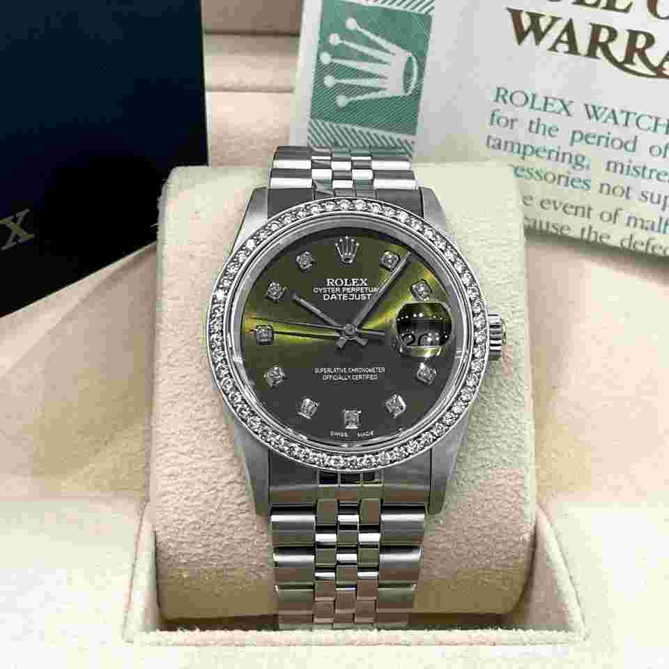Rolex Datejust 36 16234 Linen dial Jubilee
