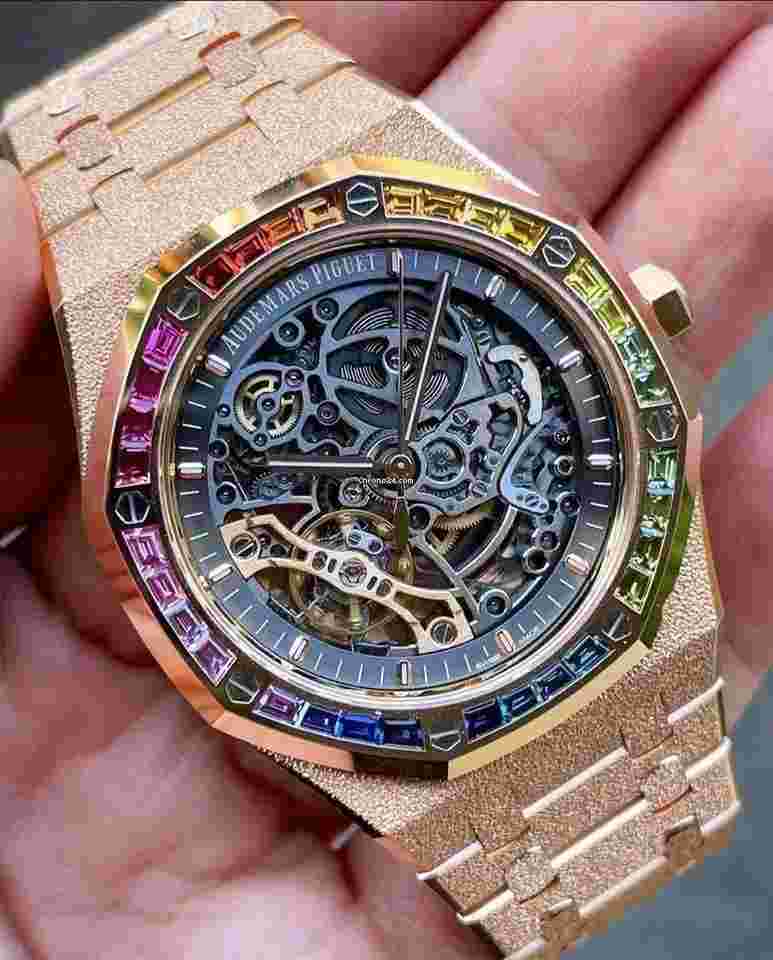 Audemars Piguet Royal Oak Double Balance Wheel Openworked
2023 Royal Oak Double Balance Wheel Openworked Frosted Rose Gold 15412OR